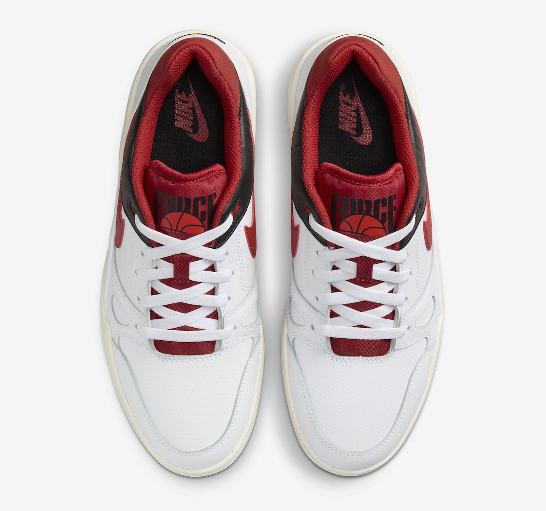 Nike Full Force Low White Mystic Red FB1362-102