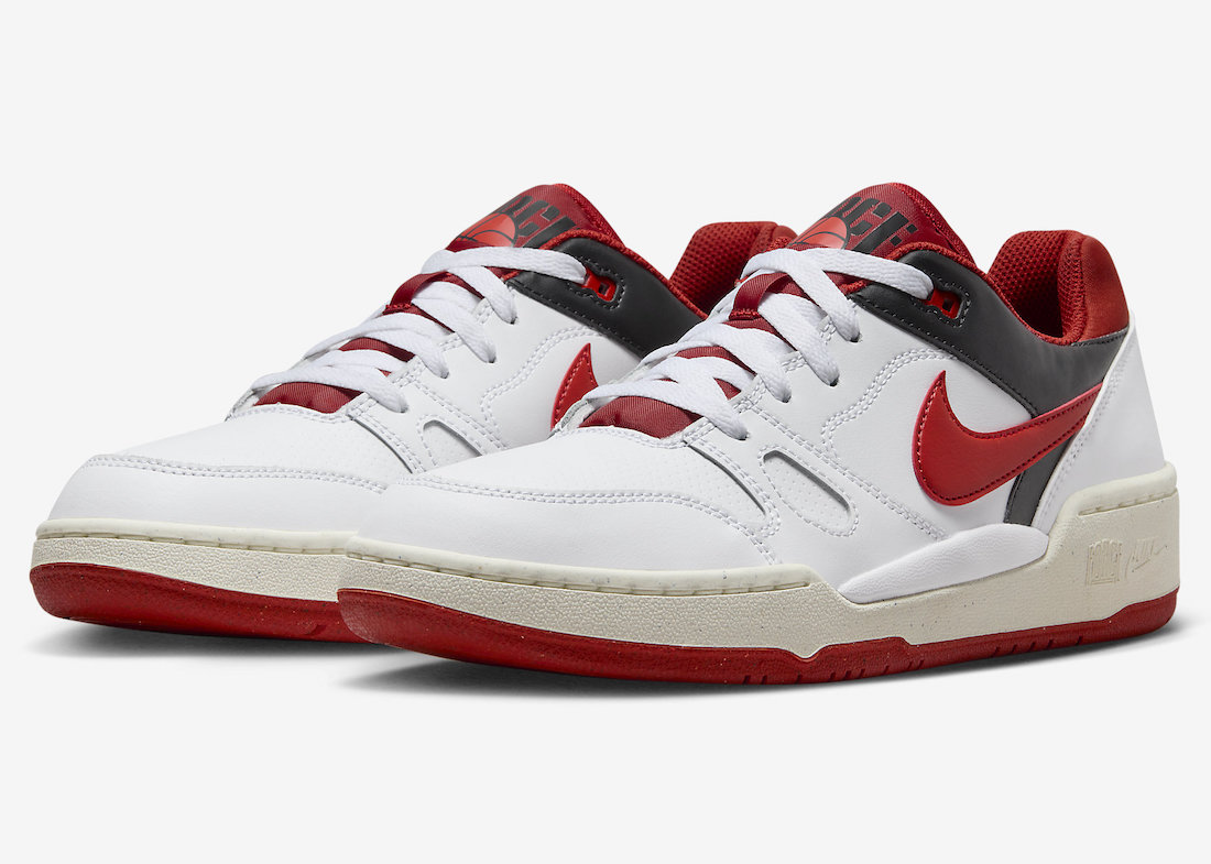 Official Photos of the Nike Full Force Low “Mystic Red”