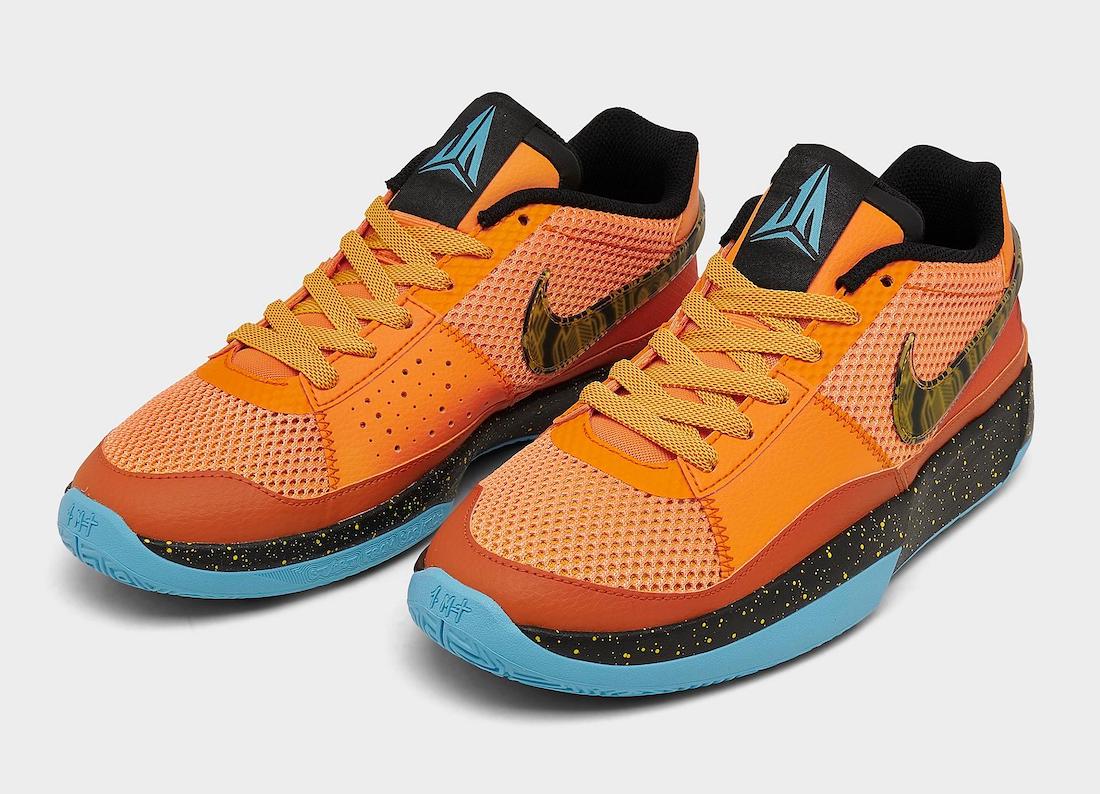 Nike Ja 1 GS “Bright Mandarin” Releases August 12th