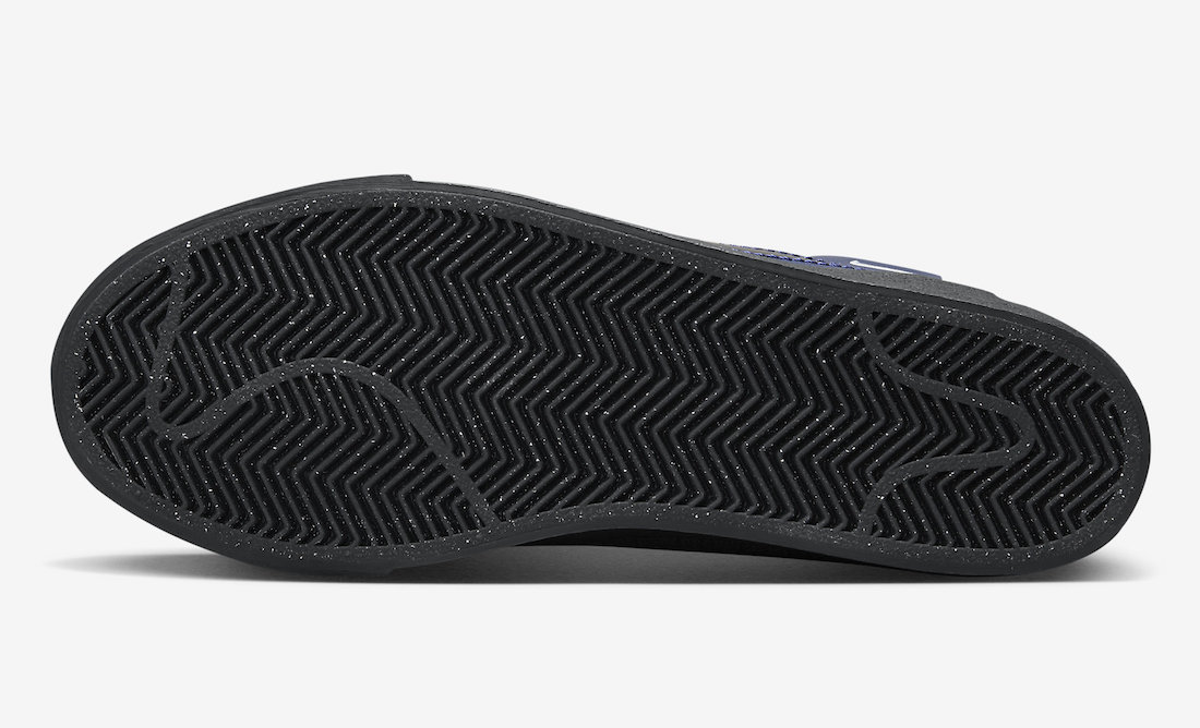 Nike SB Blazer Mid Premium Navy Black Outsole
