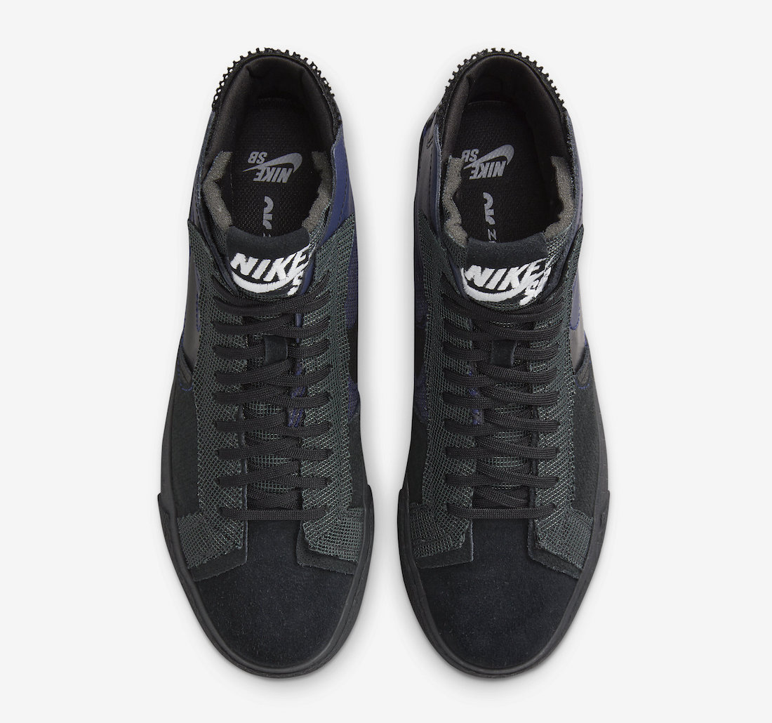 Nike SB Blazer Mid Navy Black FD5113-400