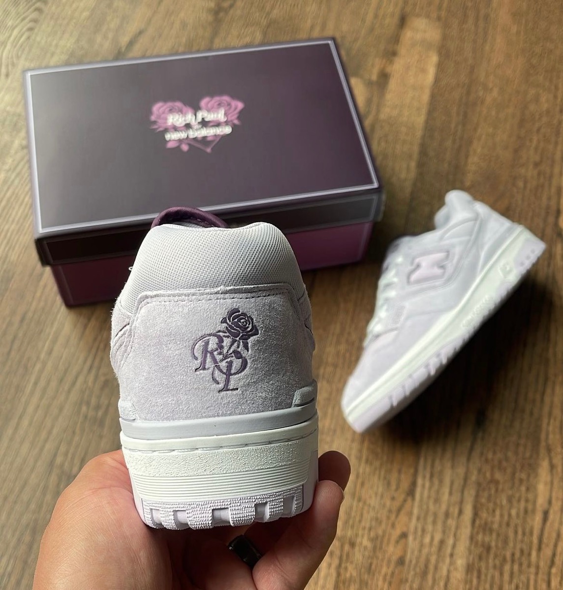 Rich Paul New Balance 550 Forever Yours Heel