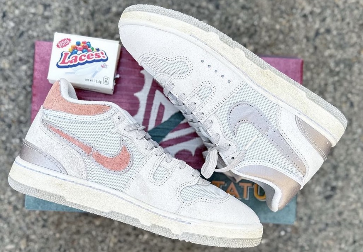 Social Status x Nike Mac Attack “Summit White/Iron Ore” With Tear-Away Details