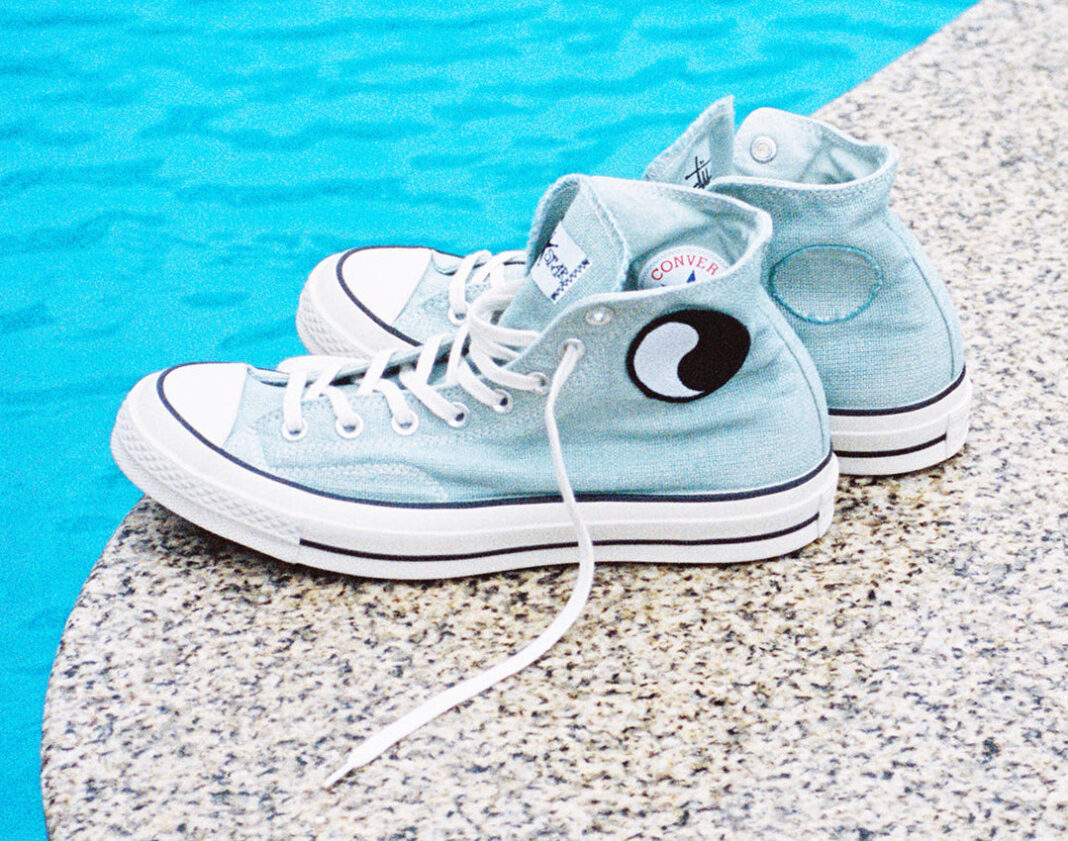 Stussy Our Legacy Converse chuck taylor all star hi little kids shoes green abyss-white 365983f Hi Pool Blue