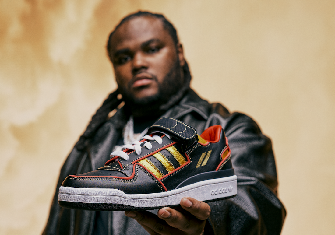 Tee Grizzley Reveals Limited-Edition adidas Forum Low “Dodge Hornet”