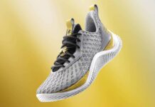 Under Armour Curry Flow 10 Young Wolf