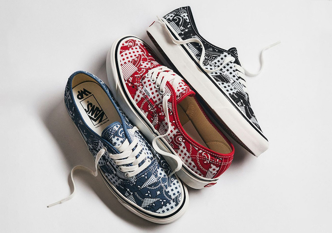 WP and Vault By Vans Adds Paisley and Patchwork Print To The Authentic 44 DX