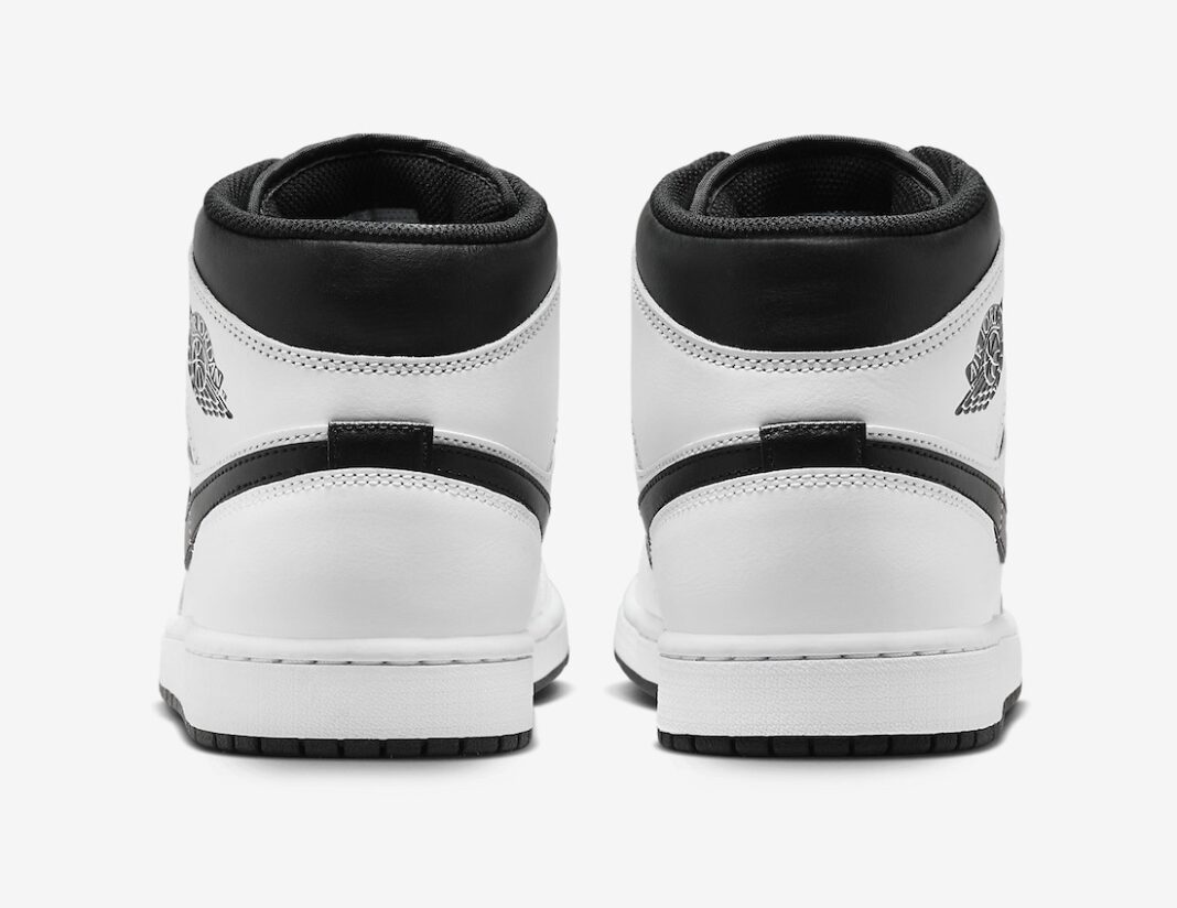 Air Jordan 1 Mid White Black DQ8426-132