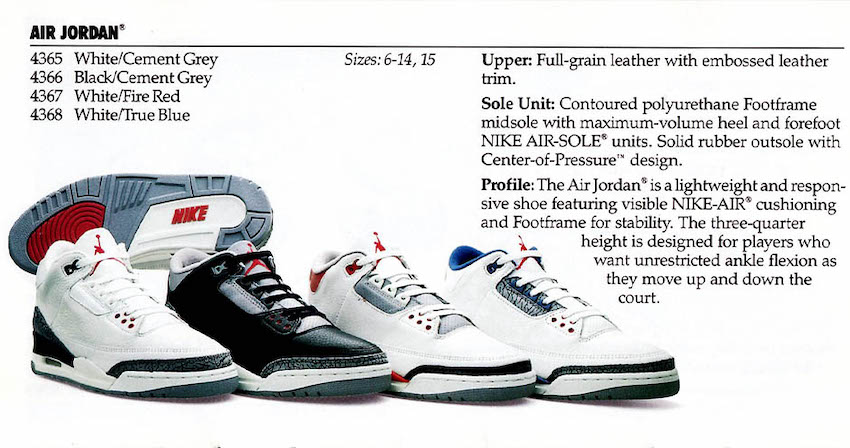 Air jordan 3 og colorways on sale