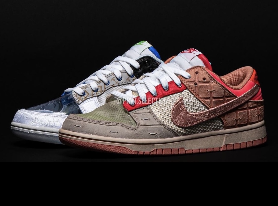 Detailed Look at the Clot x Nike Dunk Low “What The”