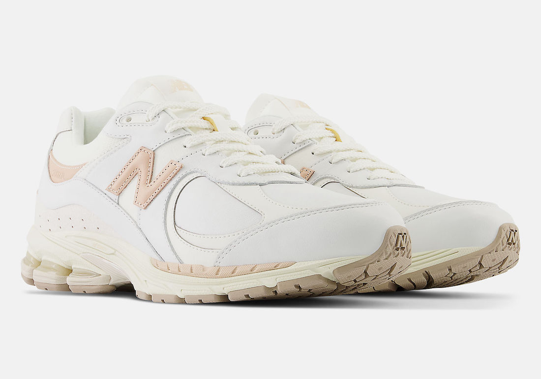 New Balance 2002R Appears in Bright White and Tan