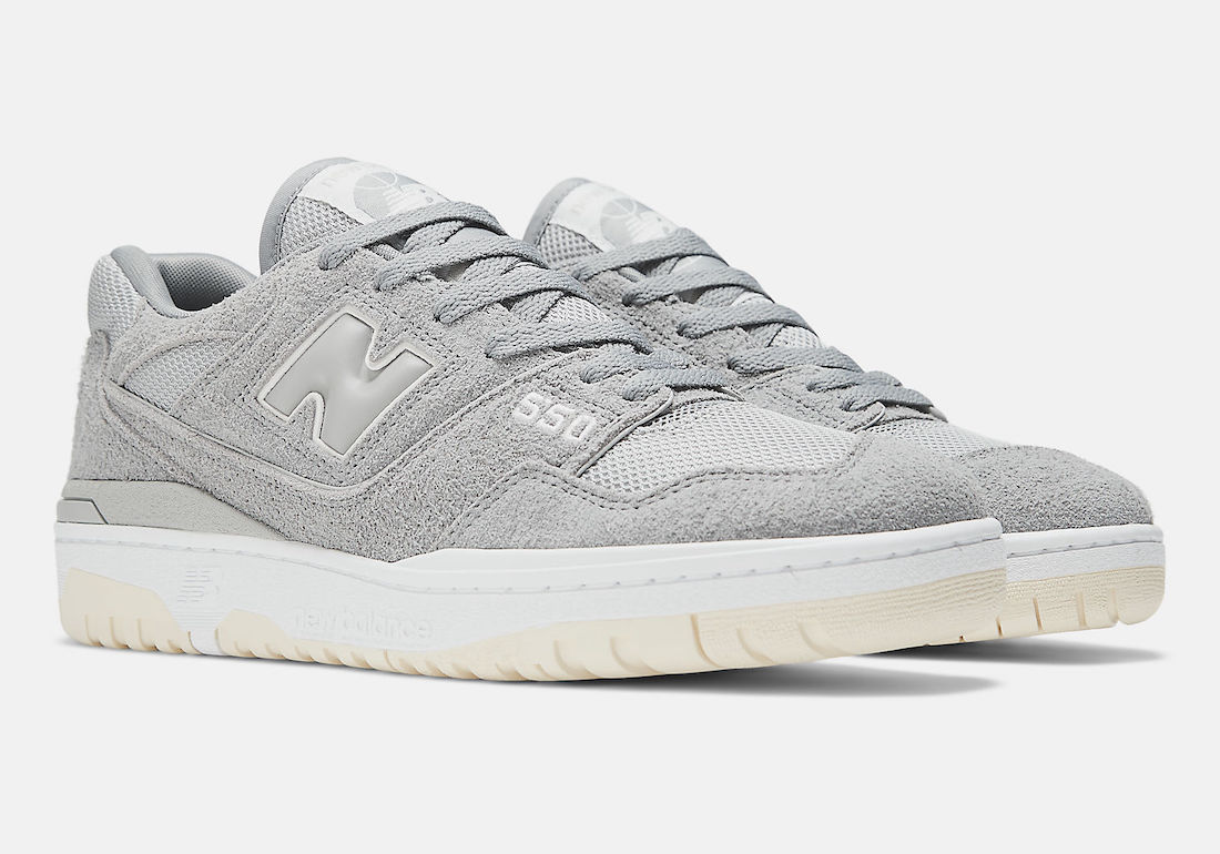 New Balance 550 “Grey Suede” Releases September 29th