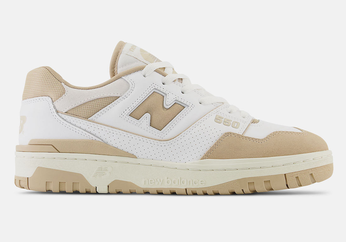 New Balance 550 White Tan Incense Release Date