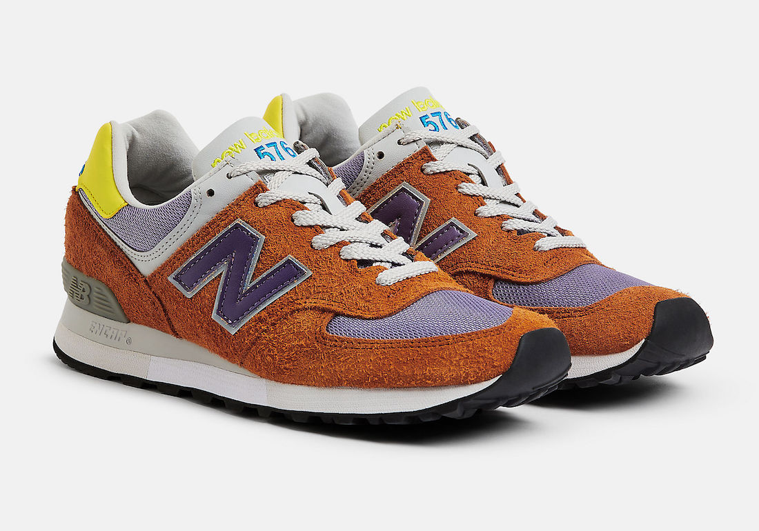 New Balance Mixes Apricot, Dusk, and Limeade Onto The 576