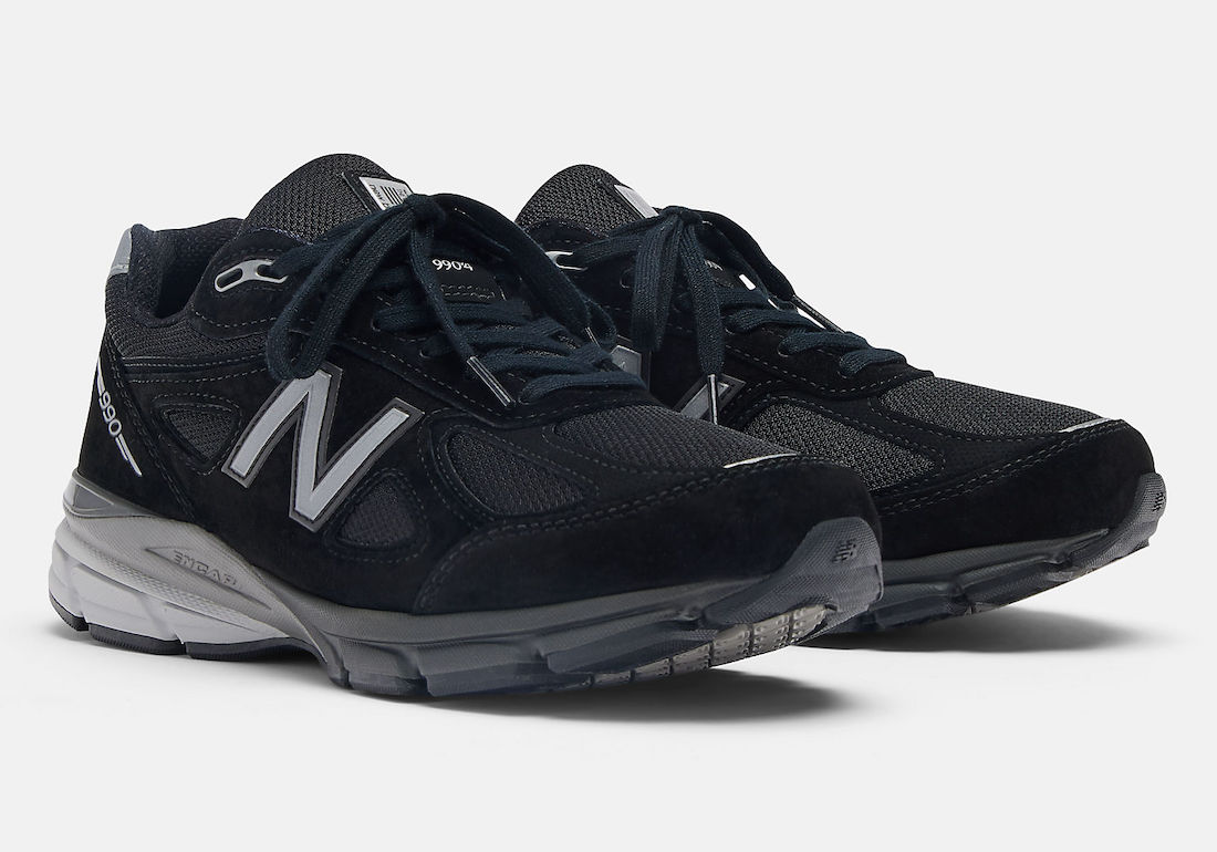 New Balance 990v4 Made in USA “Black/Silver” Releases October 3rd