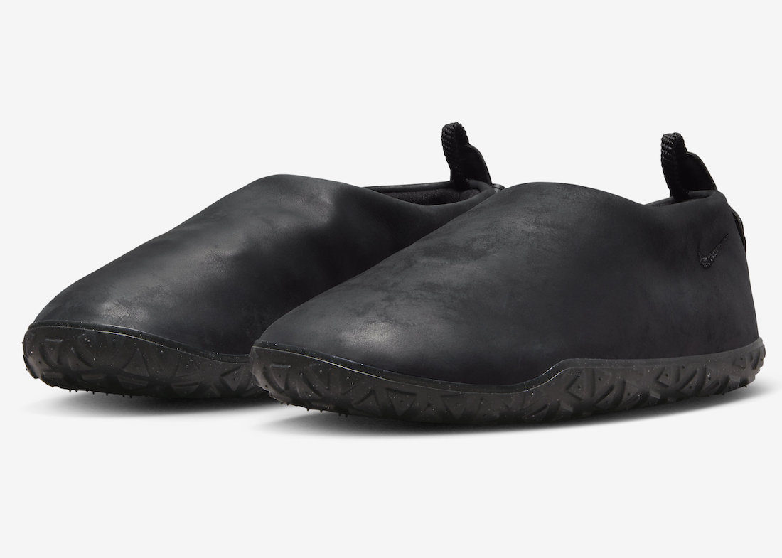 Nike ACG Air Moc Gets A Black Leather Makeover