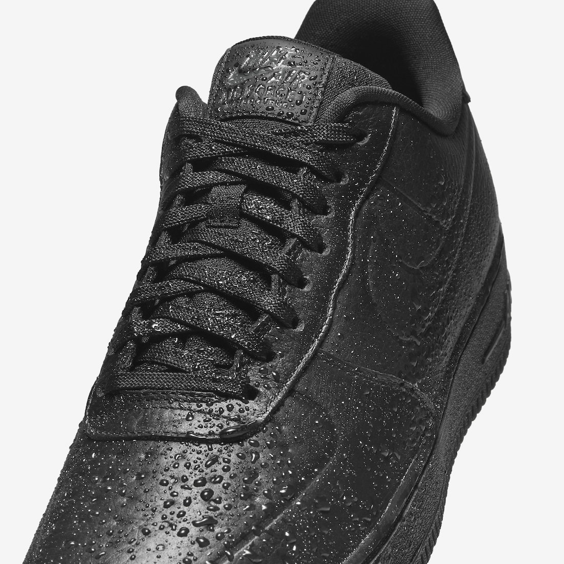 Nike Air Force 1 Low Waterproof 'Triple Black' Release Date