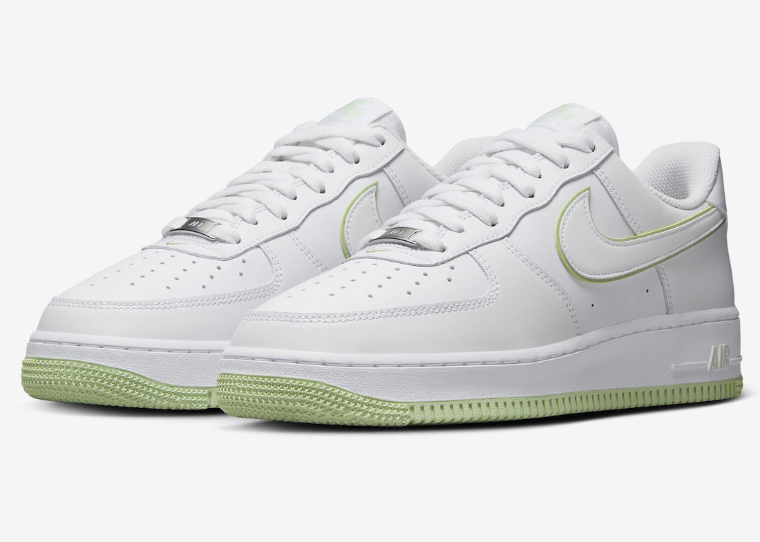 Nike Air Force 1 Low With Refreshing “Honeydew” Accents