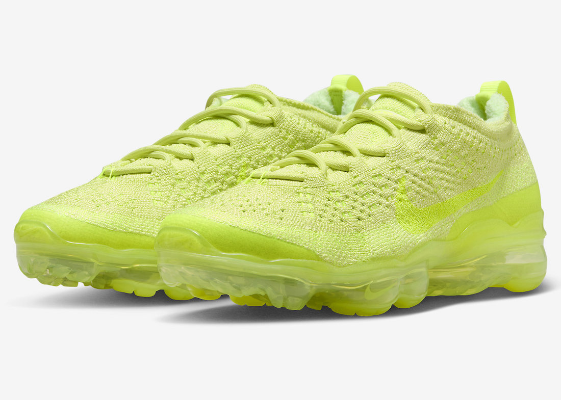 Nike Brightens Up The Air VaporMax 2023 Flyknit in “Light Lemon Twist”