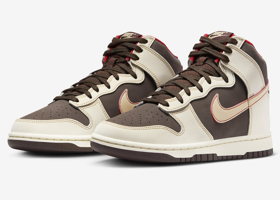 Nike Dunk High SE “Baroque Brown” With “Reverse Mocha” Vibes