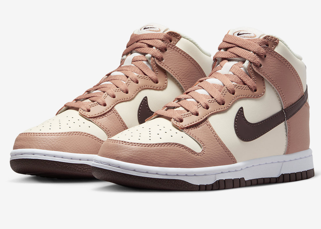 Official Photos of the Nike Dunk High “Dusted Clay”