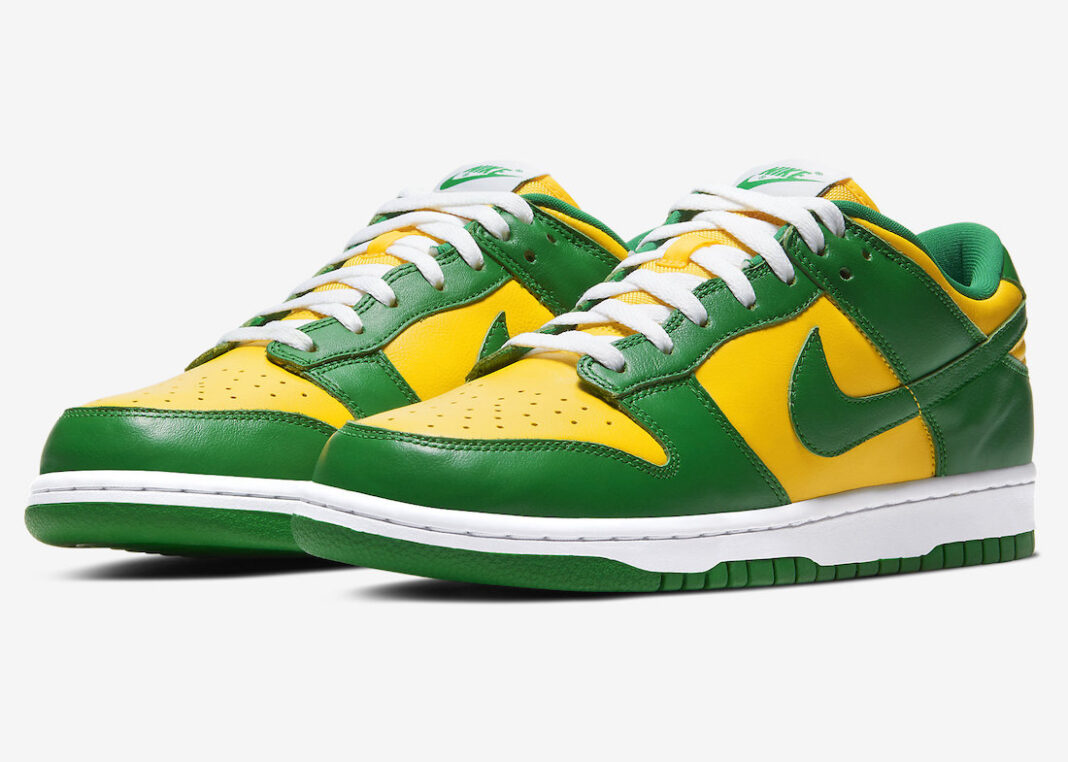 MoreSneakers.com on X: Nike Dunk Low 'Brazil' 2024 now on Afew store =>   EMEA Shipping  / X