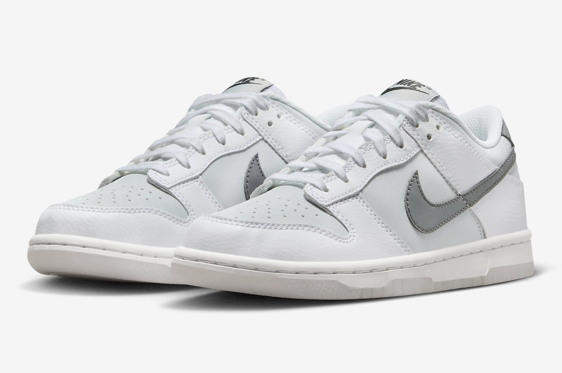 Kids Nike Dunk Low Comes With Reflective Swooshes