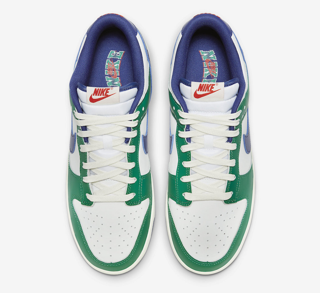 Nike Dunk Low Gorge Green Deep Royal Release Date