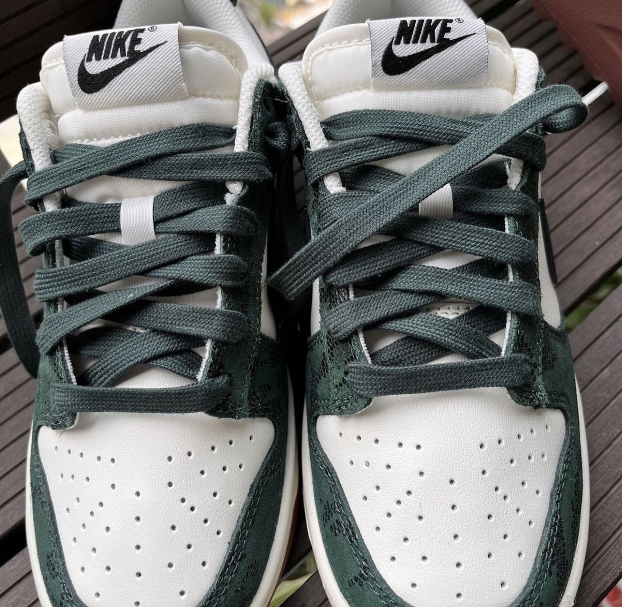 Nike Dunk Low Green Snake Release Date FQ8893-397