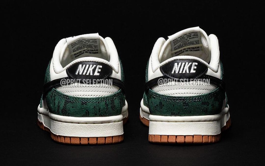 Nike Dunk Low Green Snake FQ8893-397 Release Date