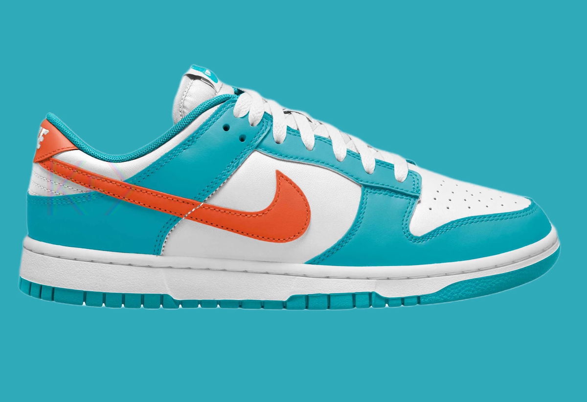 First Look: Nike Dunk Low “Miami Dolphins”