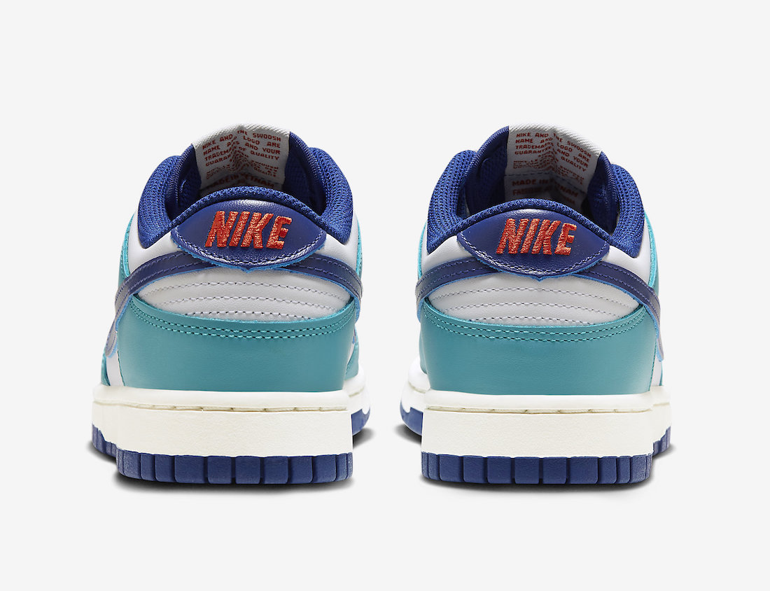 Nike Dunk Low Nebula Blue Heel