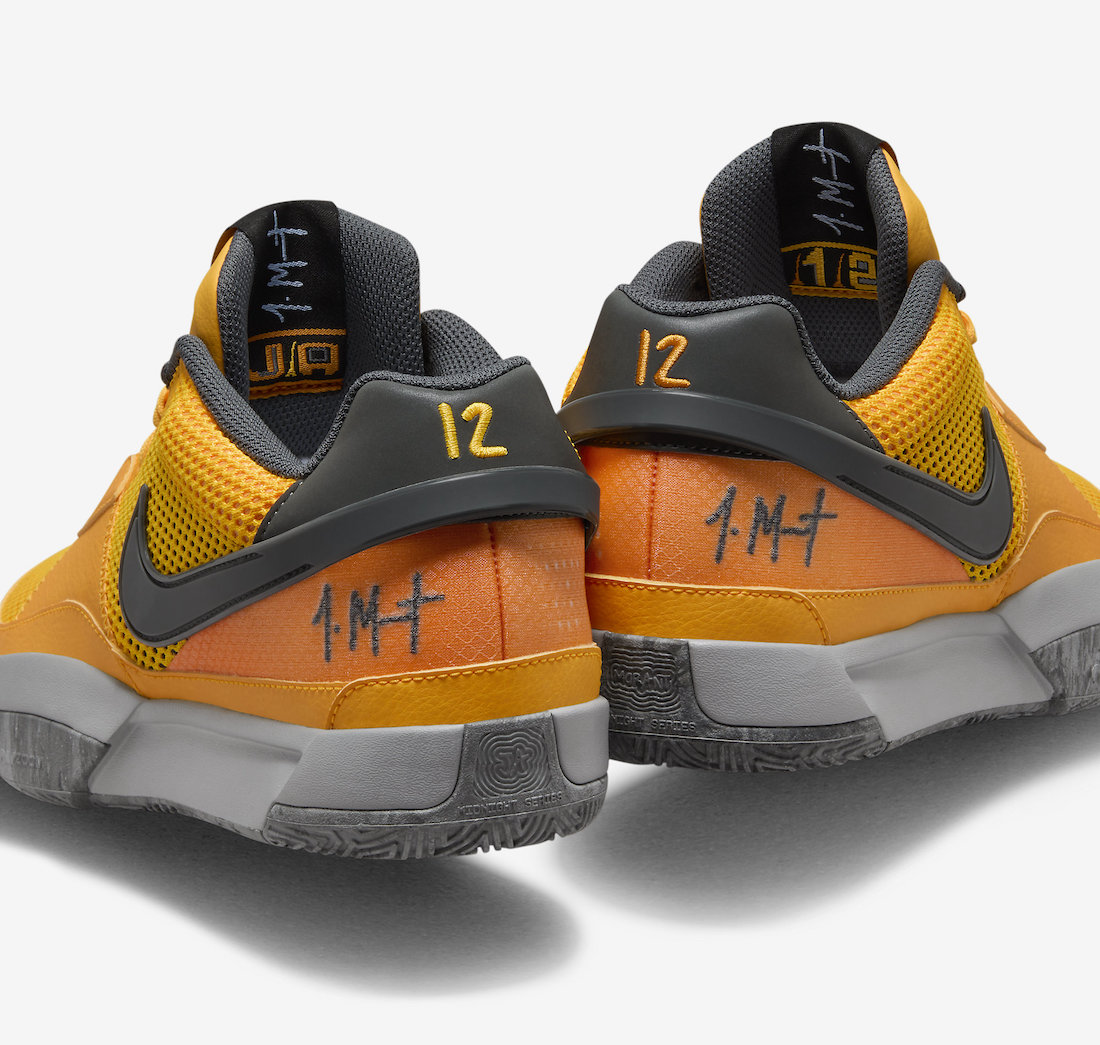 Official Photos of the Nike Ja 1 Laser Orange