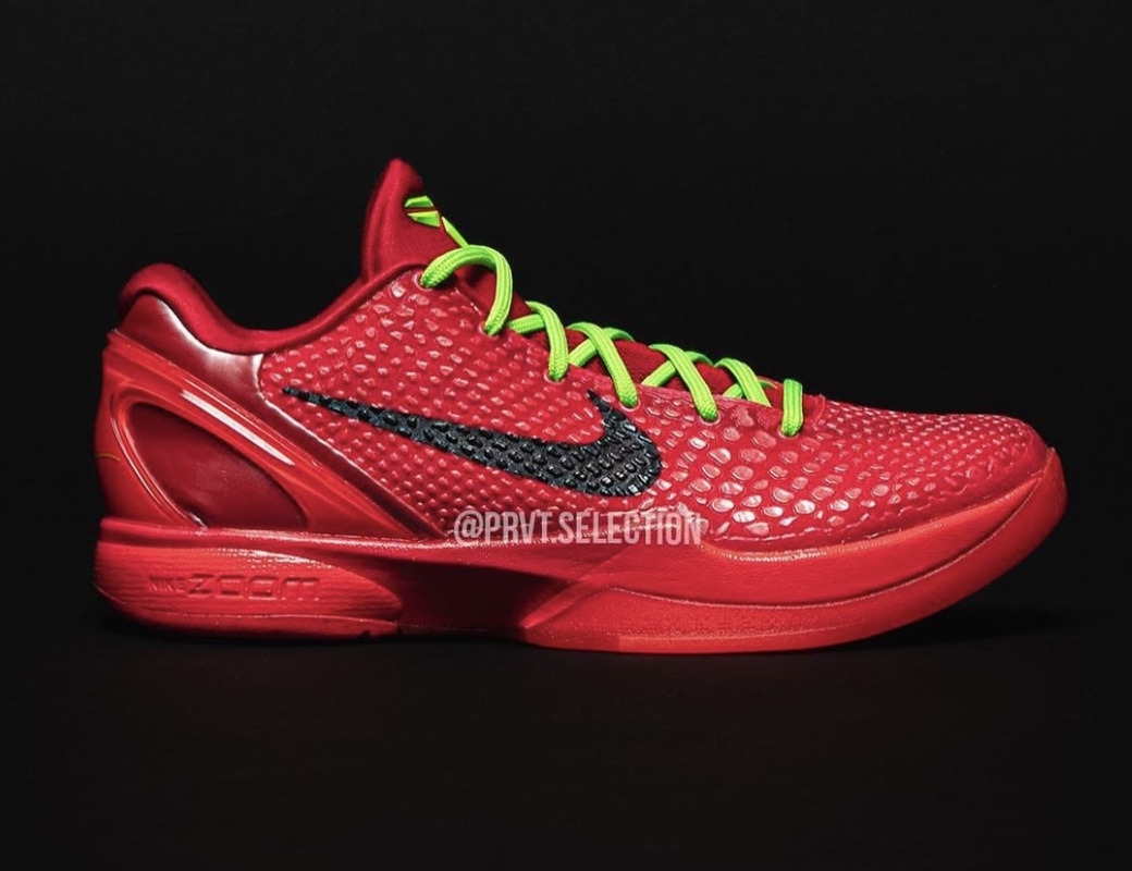 Nike Kobe 6 Protro Reverse Grinch FV4921-600 Release Date