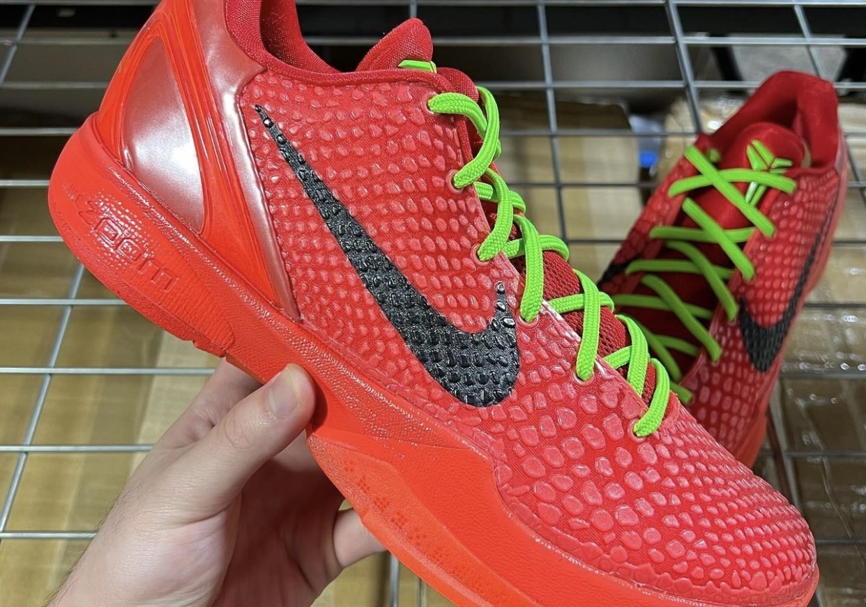Nike Kobe 6 Protro “Reverse Grinch” Releasing in December