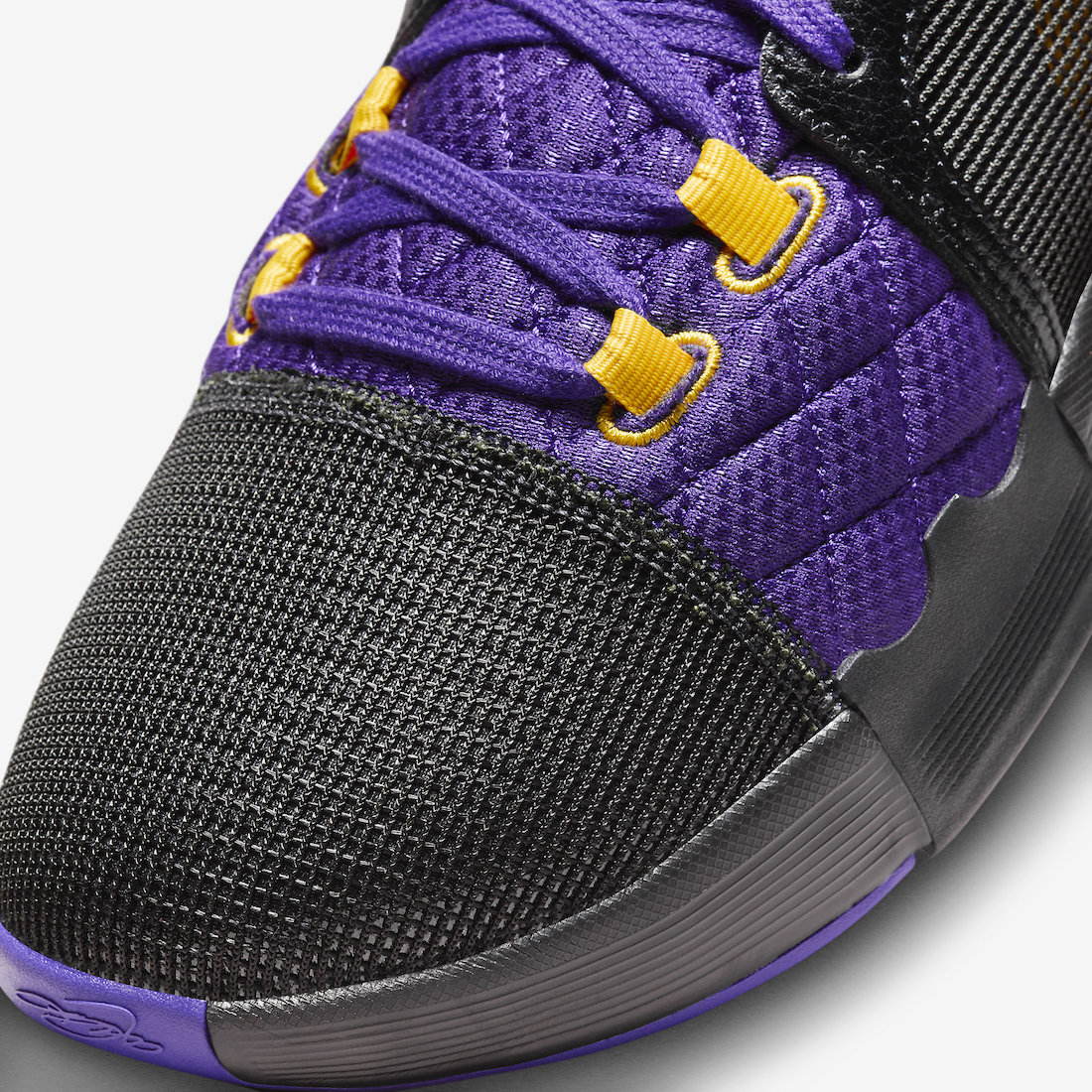 Nike LeBron Witness 8 Lakers Black Field Purple FB2239 001 6