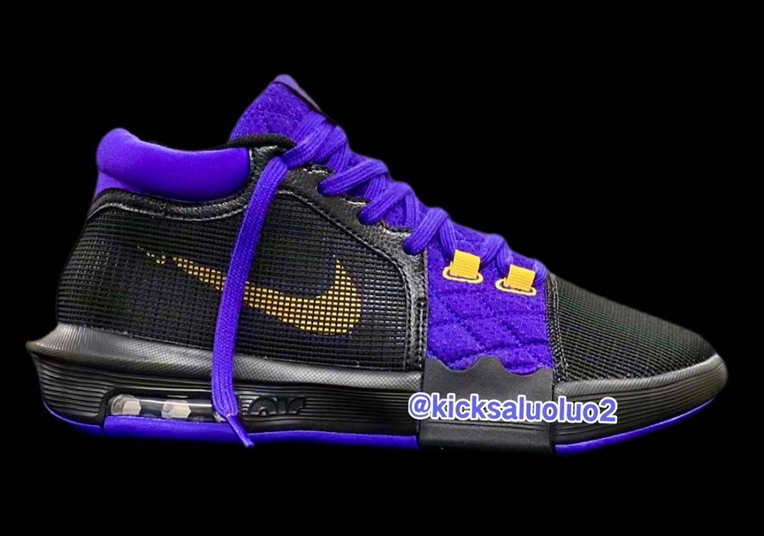 First Look: Nike LeBron Witness 8 “Lakers”