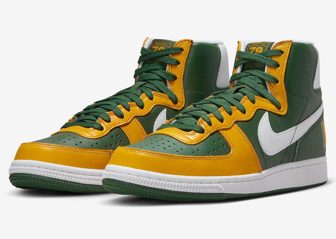 Nike Terminator High “Seattle Supersonics” Now Available