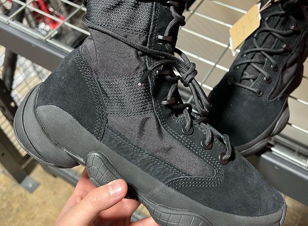adidas Yeezy 500 High Tactical Boot “Utility Black” For Fall 2023