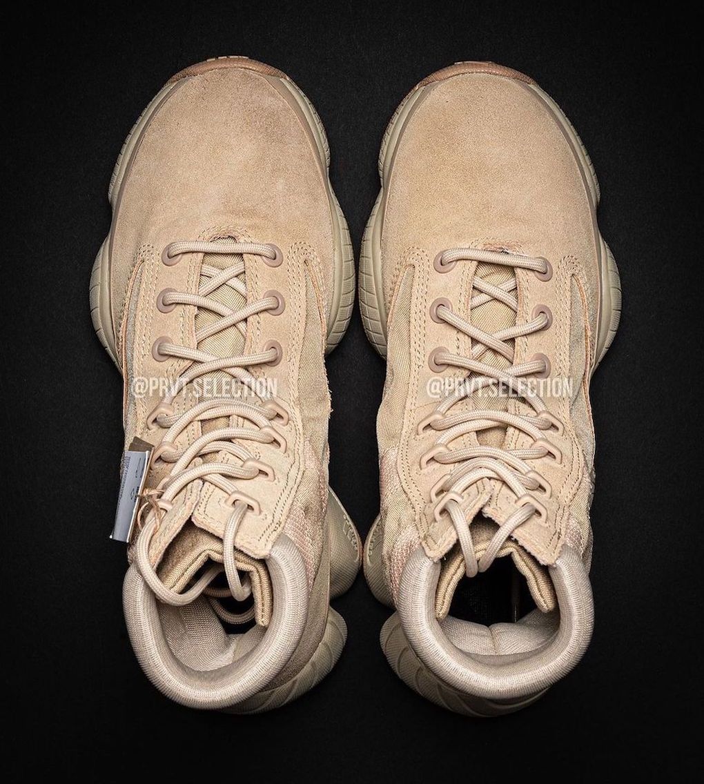 adidas Yeezy 500 High Tactical Boot Sand IF7549 4