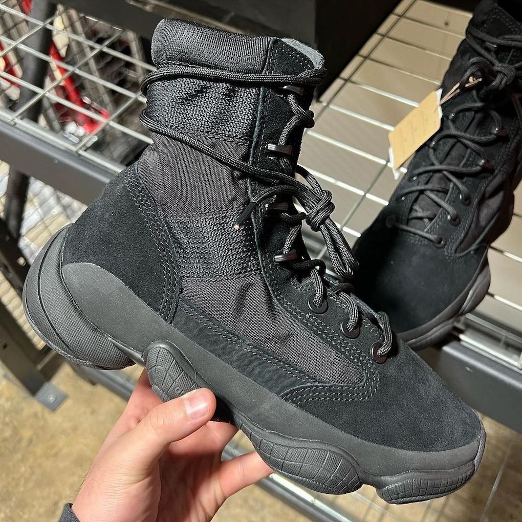 adidas Yeezy 500 High Tactical Boot “Utility Black” For Fall 2023 ...