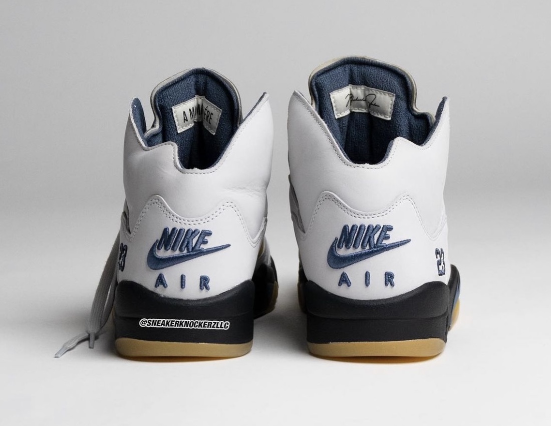 air jordan 12 ovo pes whitemetallic goldwhite for sale Air Jordan 5 Photon Dust Nike Air Back Heel Tabs