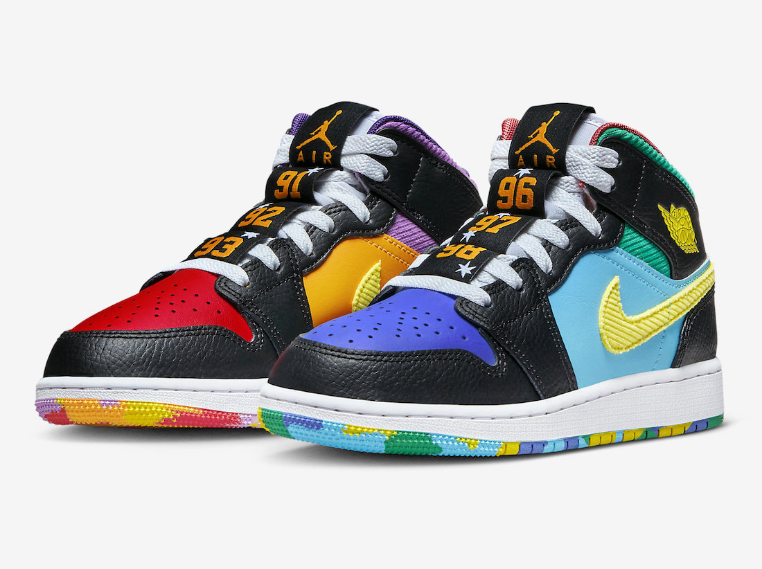 Air jordan 1 store mid colors