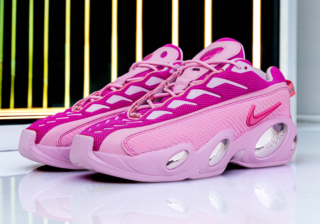 Drake Nike NOCTA Glide Pink by The Shoe Surgeon