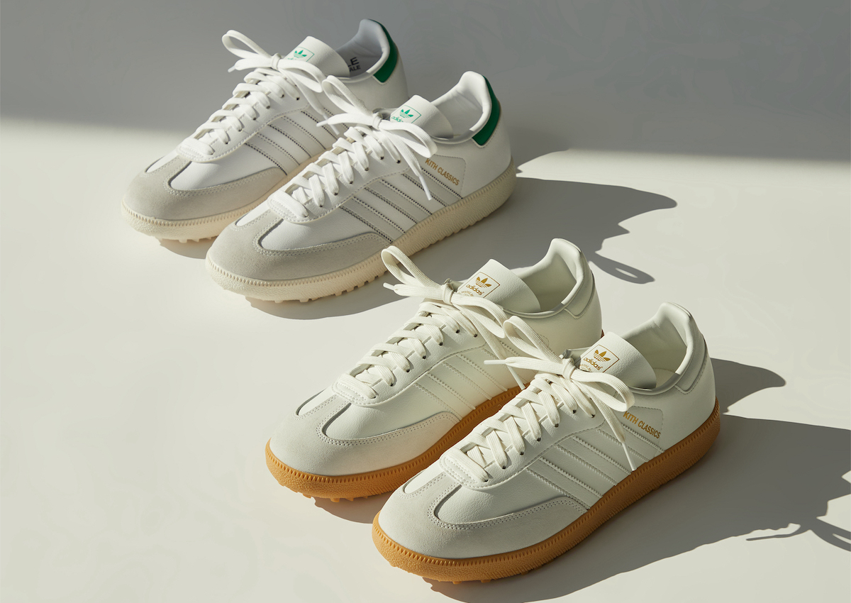 Kith Classics for adidas Originals Samba OG - White / Green – Kith Europe