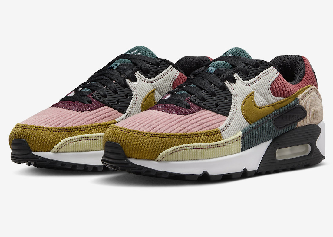 Nike Air Max 90 Covered in “Multi-Corduroy”