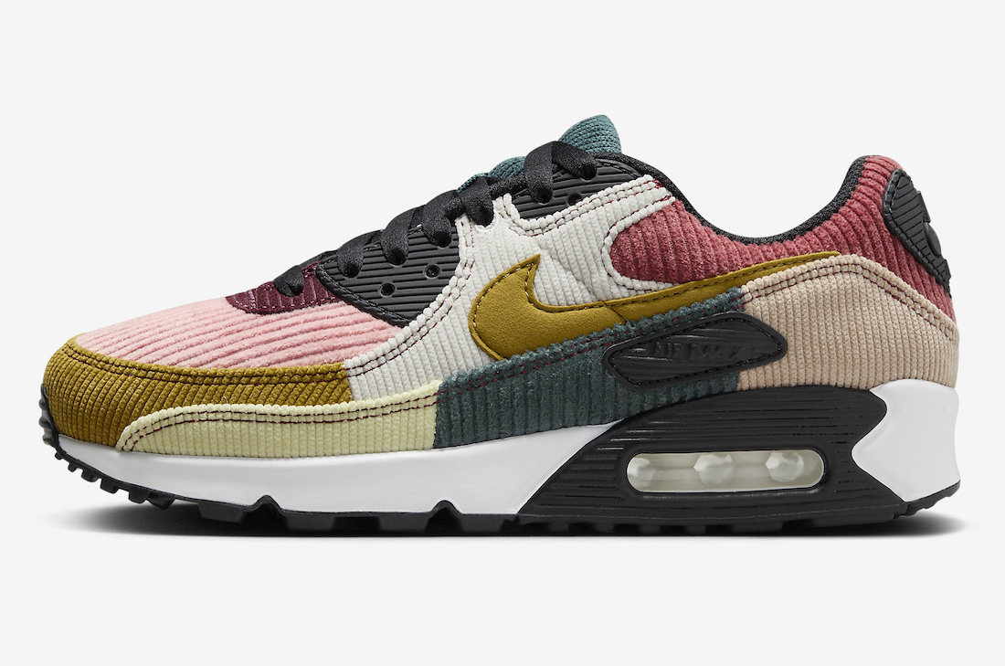 Nike Air Max 90 Multi-Corduroy Lateral Side
