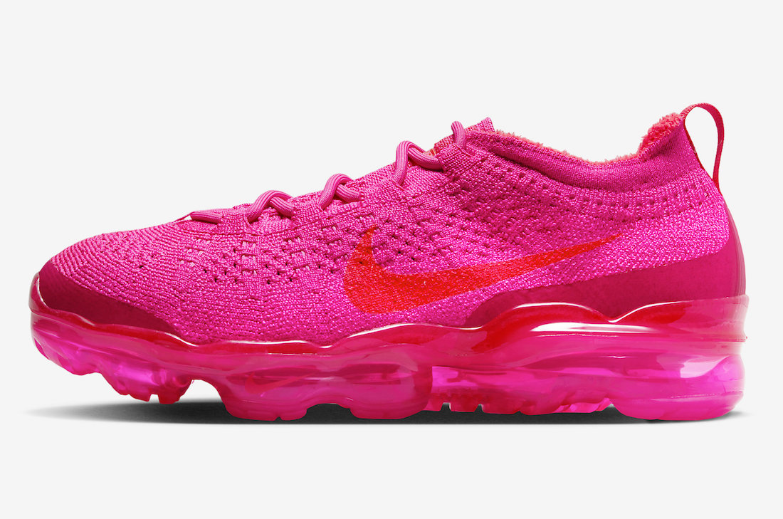 Nike Air VaporMax 2023 Flyknit Pink lateral side