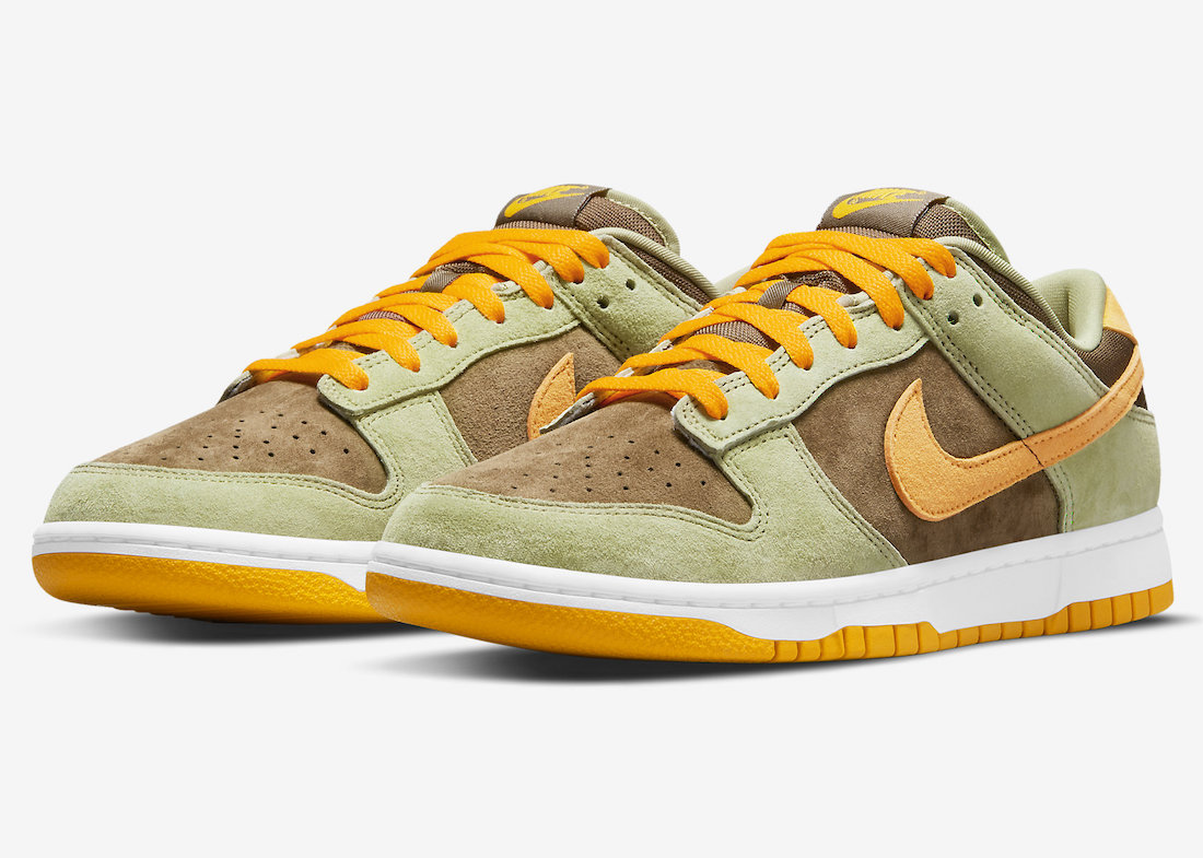 nike dunk low dusty olive