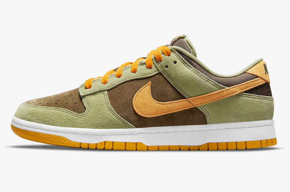 Nike Dunk Low Dusty Olive DH5360-300 Lateral Side